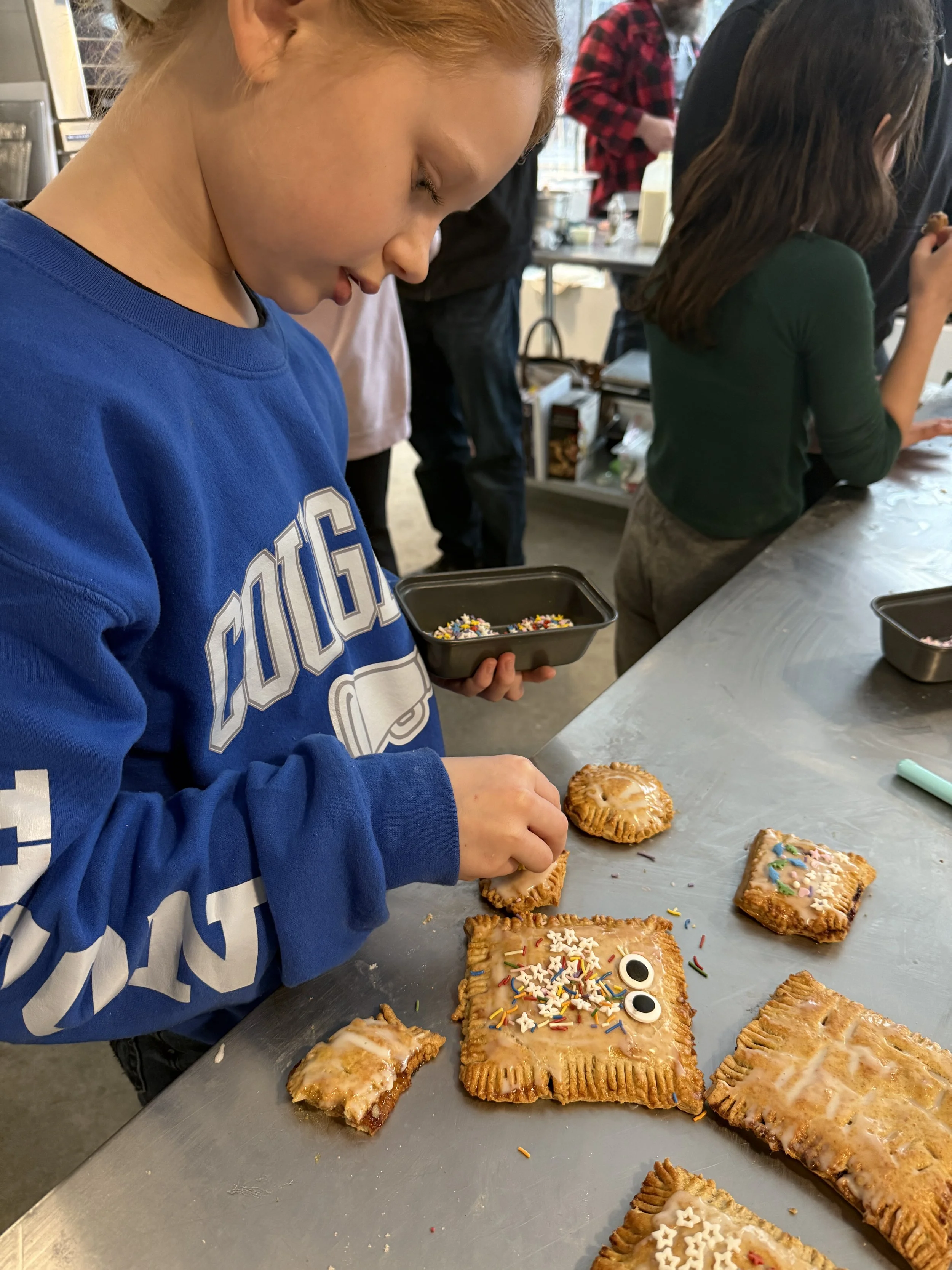 Father Daughter Valentine's Pop Tarts 