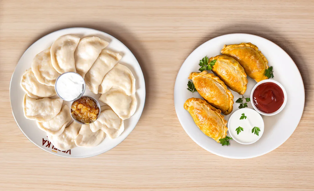 Pierogies and Empanadas! 