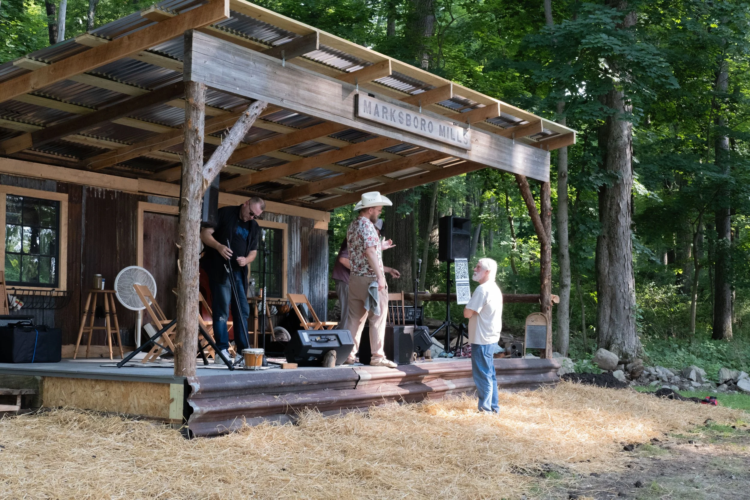 WELCOME, OUR WOODLAND STAGE