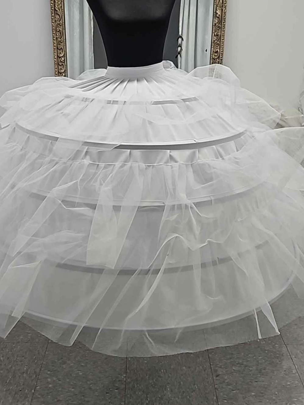 Petticoat with Tulle Layer