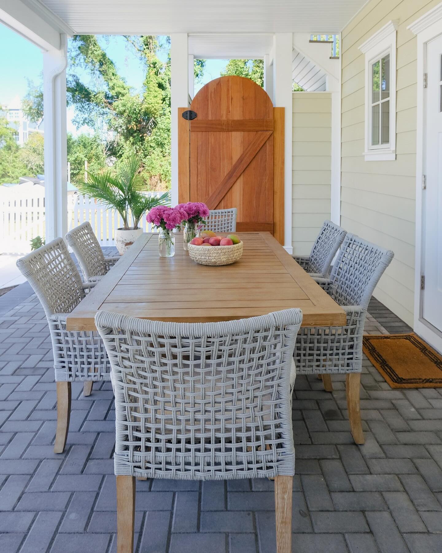 In honor of the warm weather we&rsquo;ve been having I thought I&rsquo;d share some of the outdoor spaces I designed in Cape May. Summer can&rsquo;t come soon enough! Photo credit @natbirdphoto
