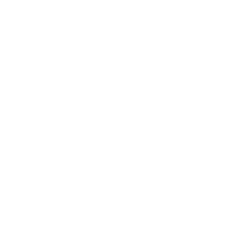 Icon of two buildings with multiple windows inside a circle.