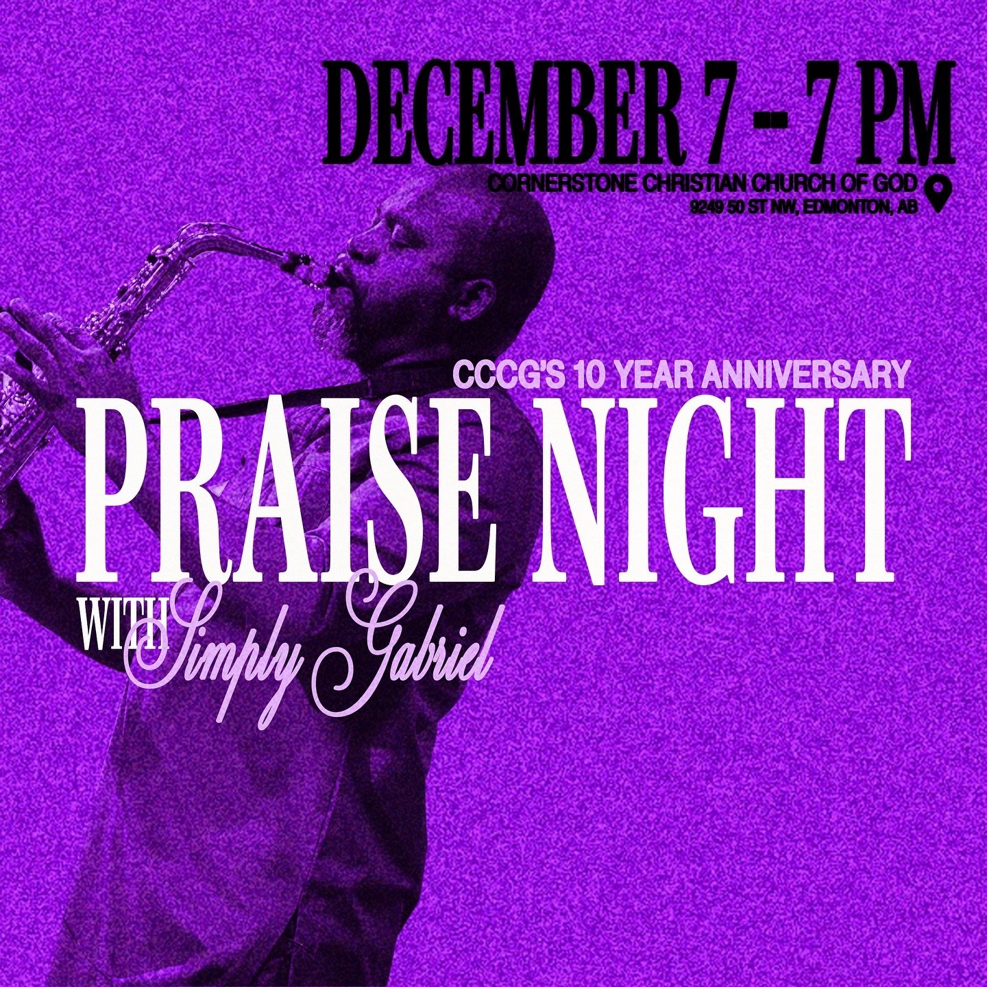 IT&rsquo;S A HOLY GHOST PARTY! 
Come celebrate 10 YEARS OF RESTORATION AND TRANSFORMATION with your family on December 7, 2024! 

Now is the time to bring out your dancing shoes because we are going to raise the roof with shouts of praise! 🥳🎉