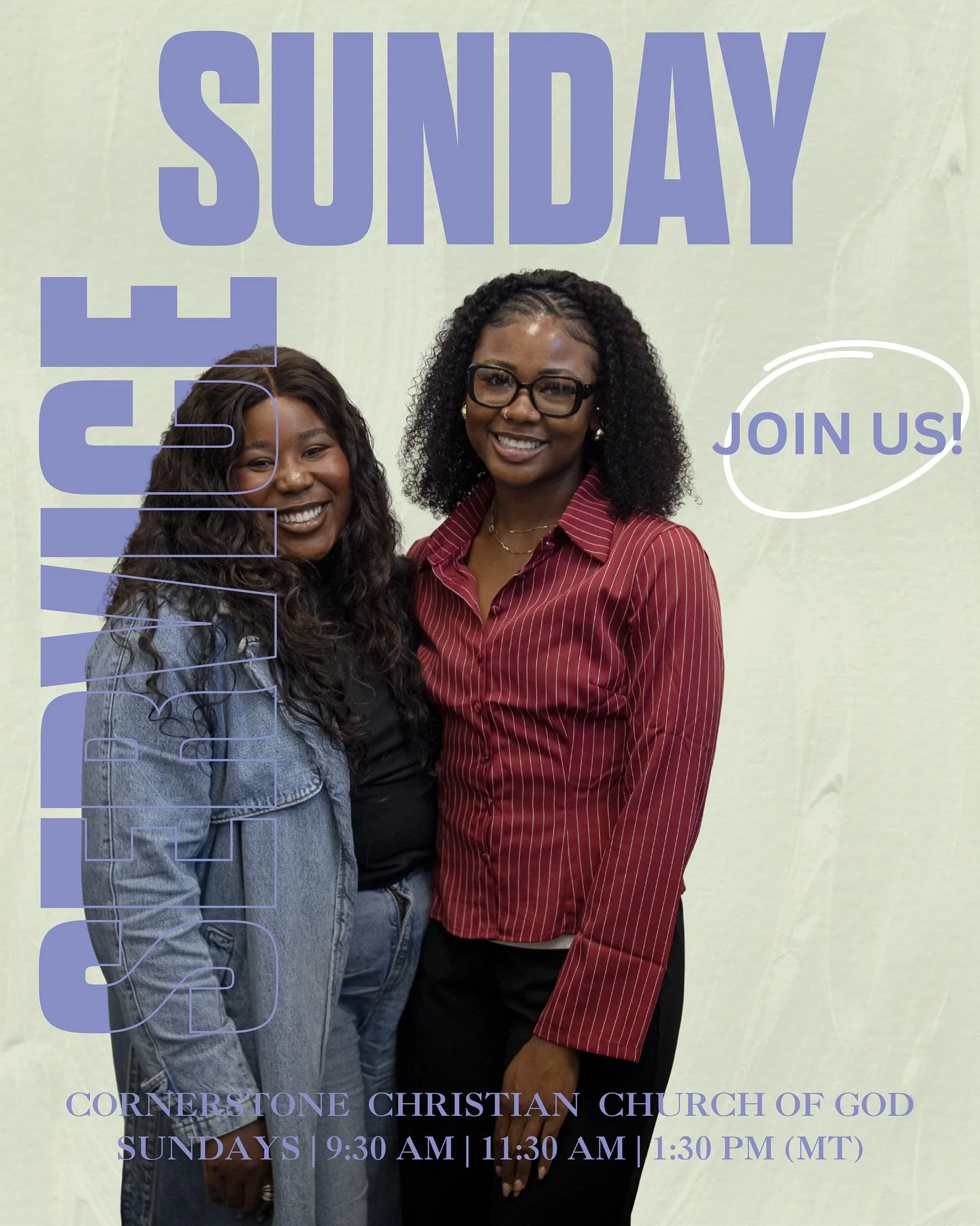 Our Sundays are for Jesus and you will always find us at His house. Tomorrow is a day you do not want to miss, join us at 9:30am, 11:30am and 1:30pm!