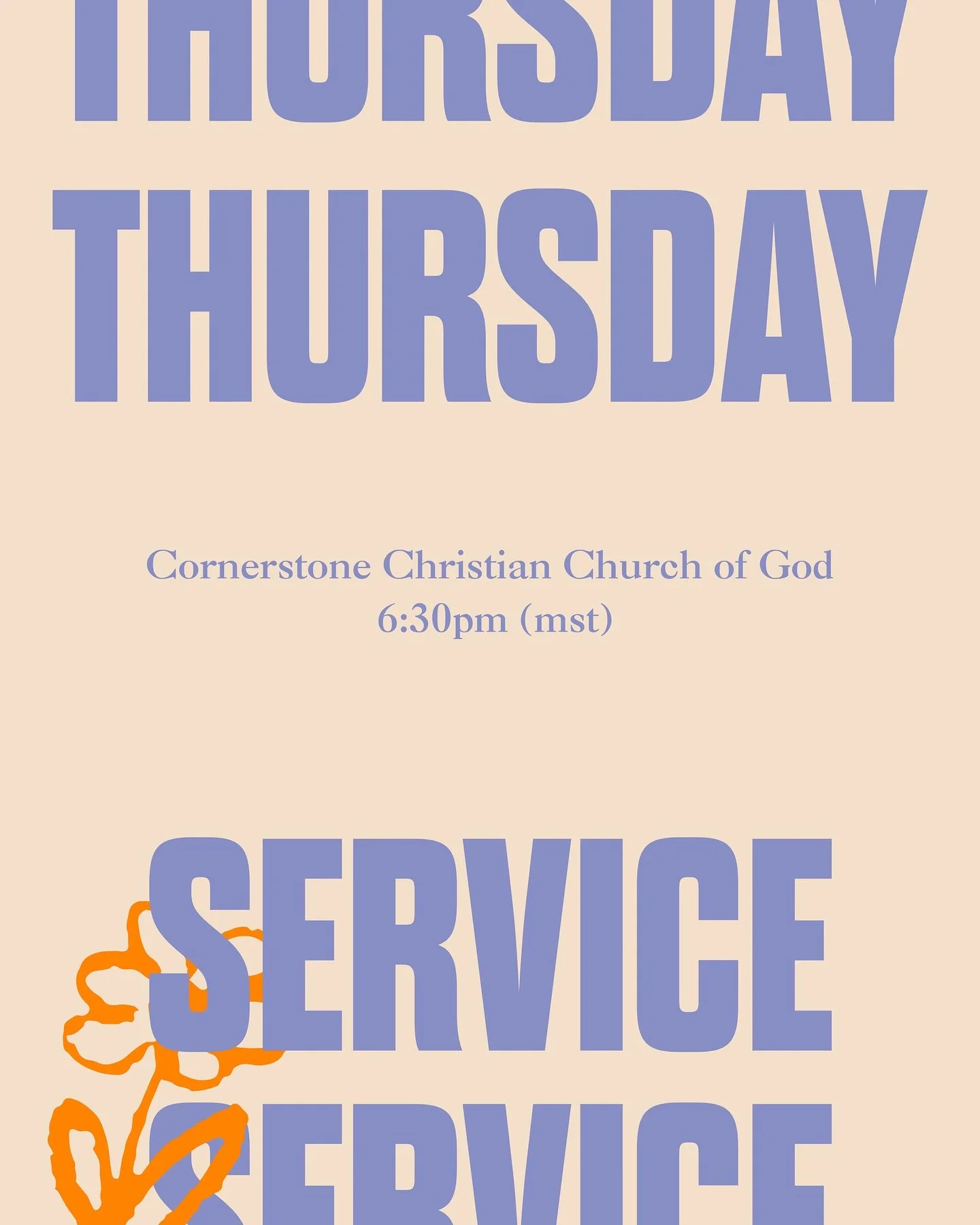 Your weekly recharge is here! Join us tomorrow at 6:30pm!