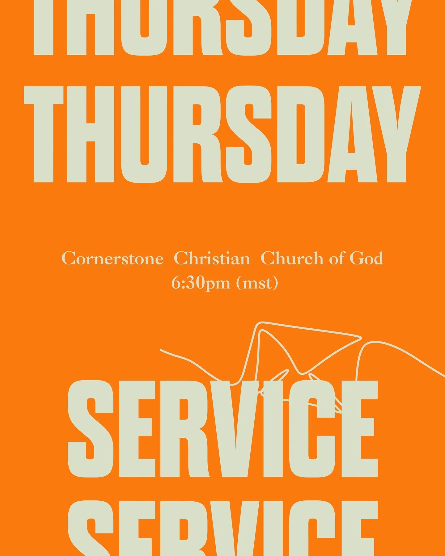 Looking for Thursday plans? We’ve got you covered! Join us tomorrow for Bible study at 6:30pm!