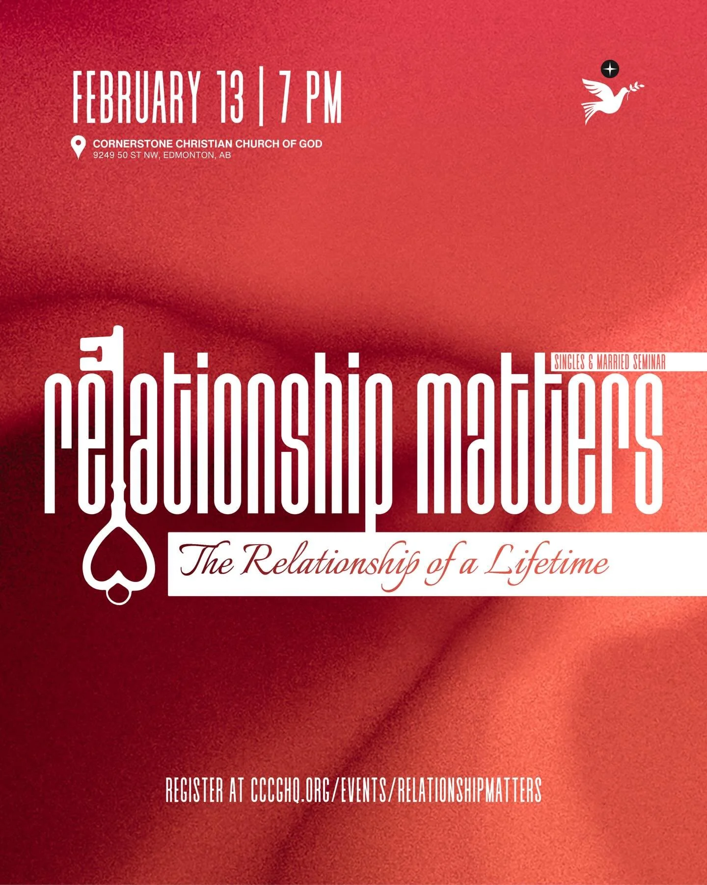 After a two-year hiatus, Relationship Matters returns this February &mdash; and we&rsquo;re coming back better than ever! 

Hosted by The Master of Relationships, Pastor Ibukun Adewusi, and Apostle Emmanuel Adewusi, this Valentine&rsquo;s Day weekend