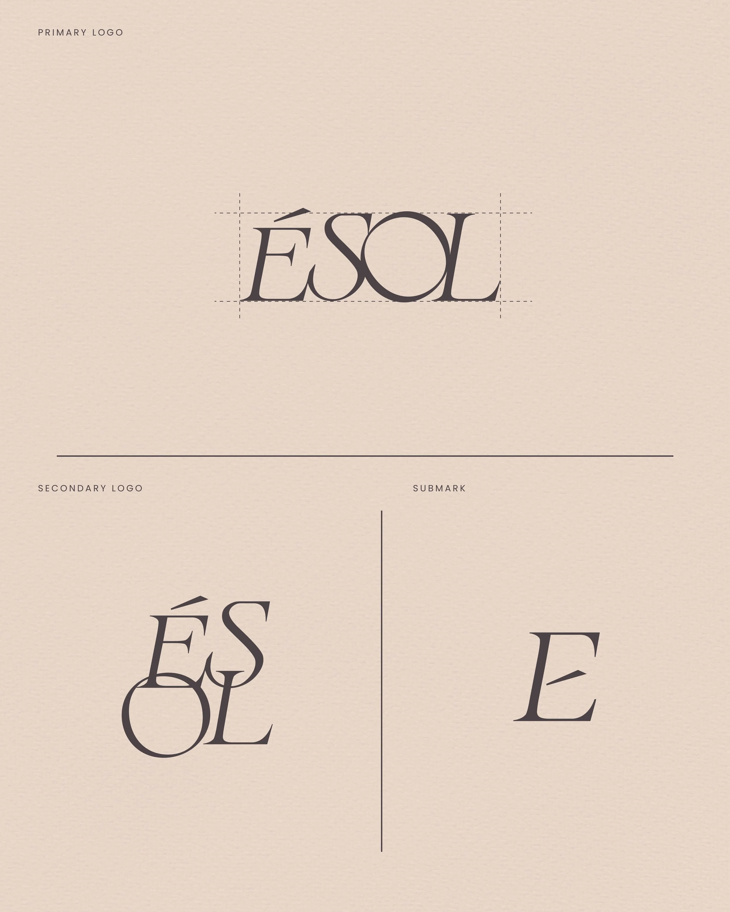 Premium esthetician branding logo package