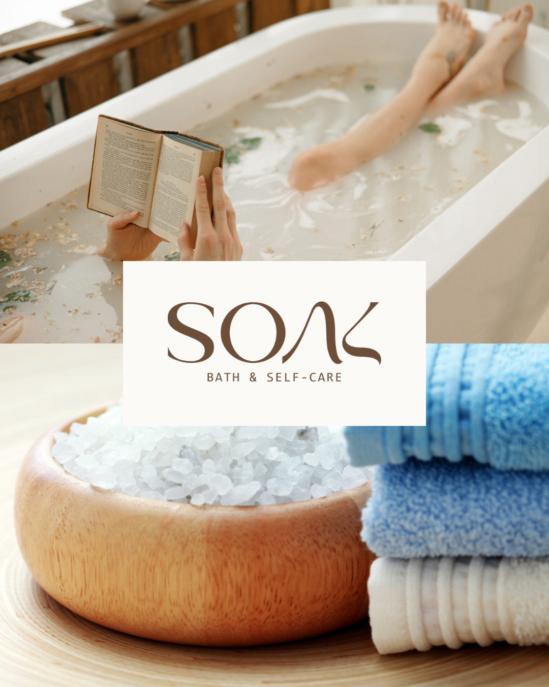 Branding for bath and self-care