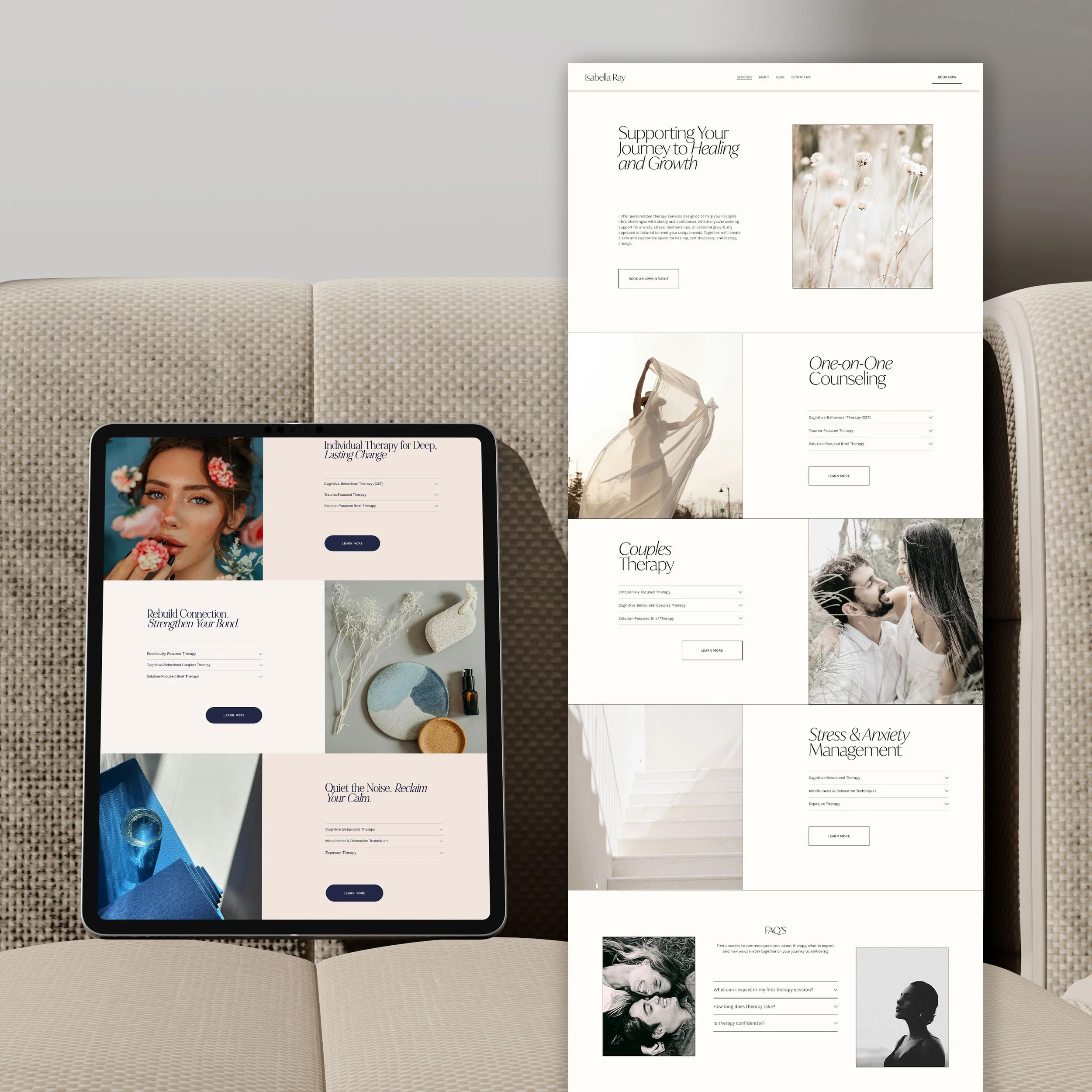 esthetician web design for beauty founders