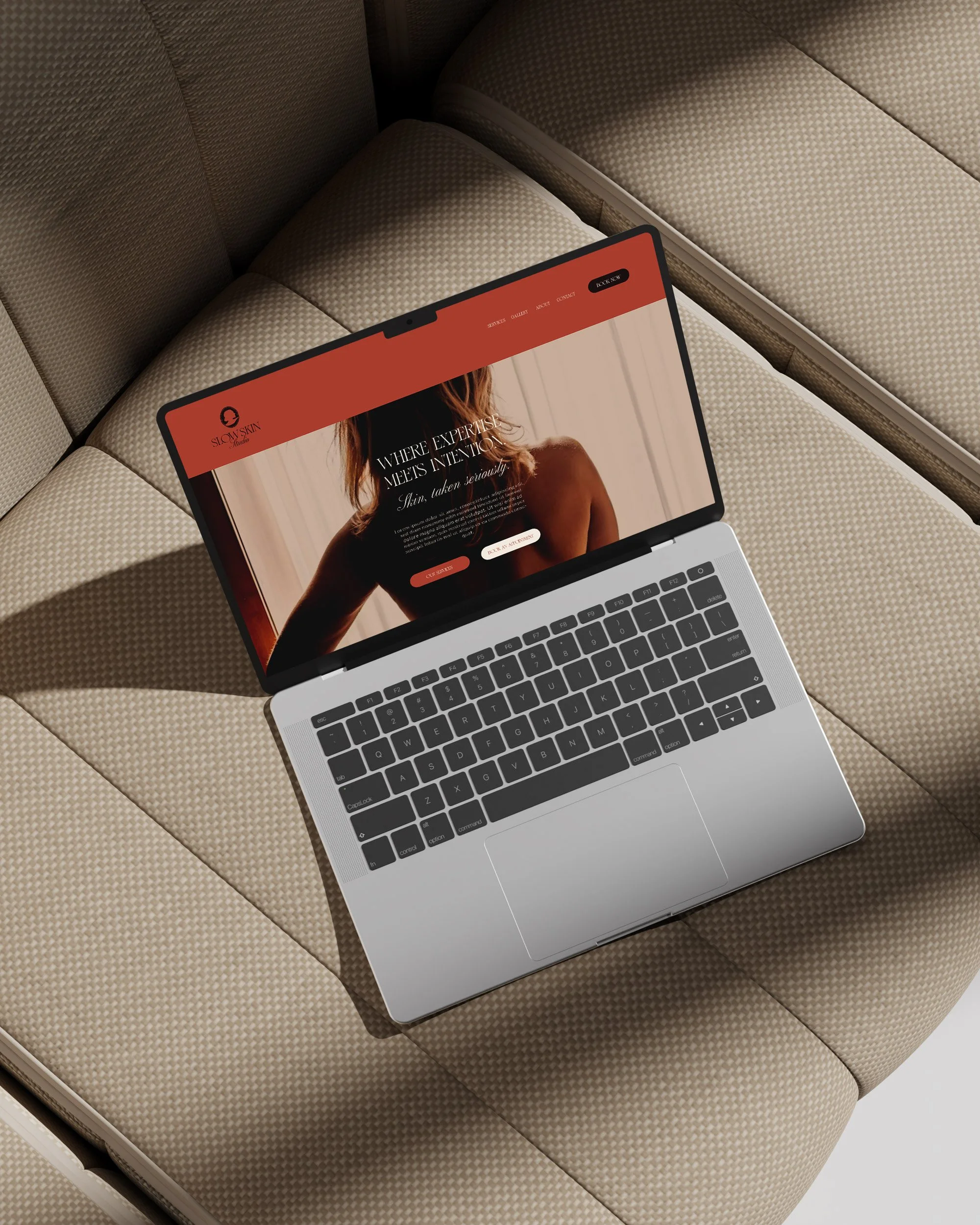 web design for beauty studio