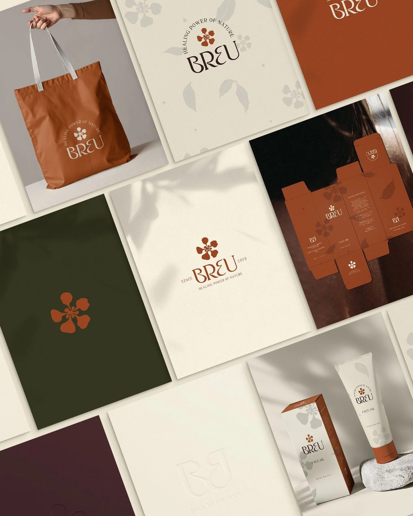 BREU - Brand Identity for BIO Cosmetic