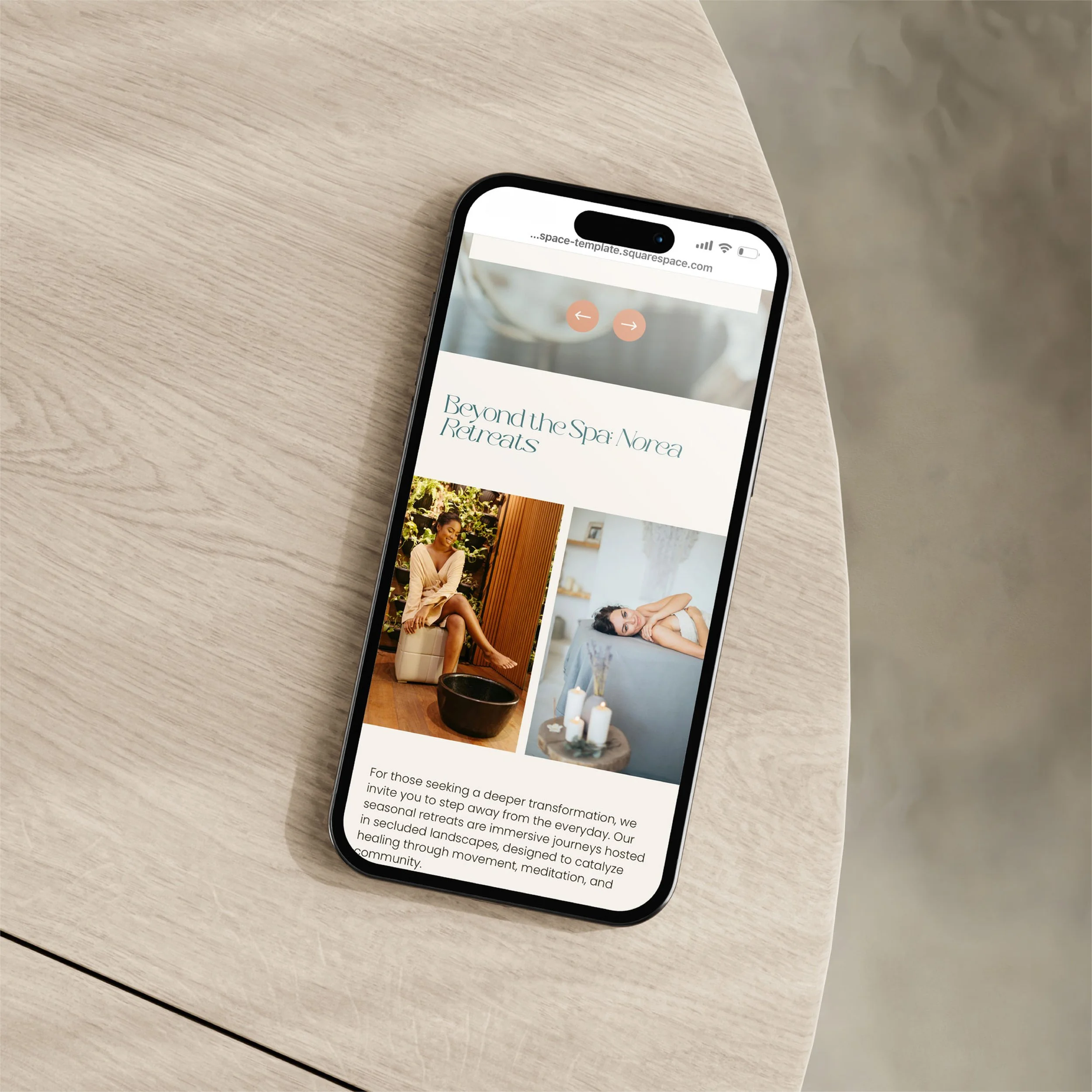 mobile optimized website for wellness center.jpg