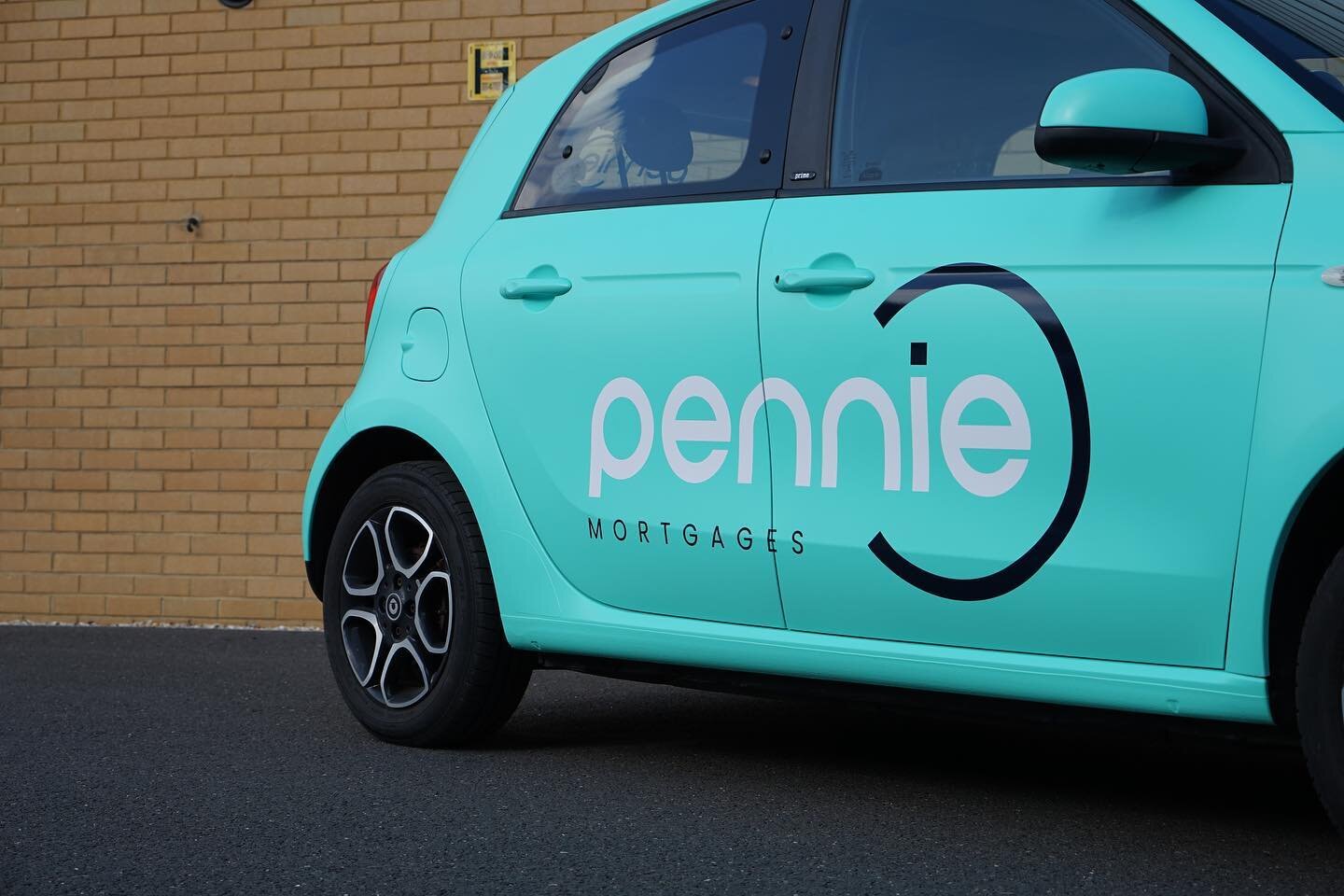 What a colour! 

Full colour change wrap and branding for the ladies @pennie.mortgages This colour speaks for itself and with the contrast off the matt wrap to the gloss branding it&rsquo;s certainly going to get seen! 

Give them a toot if you see t