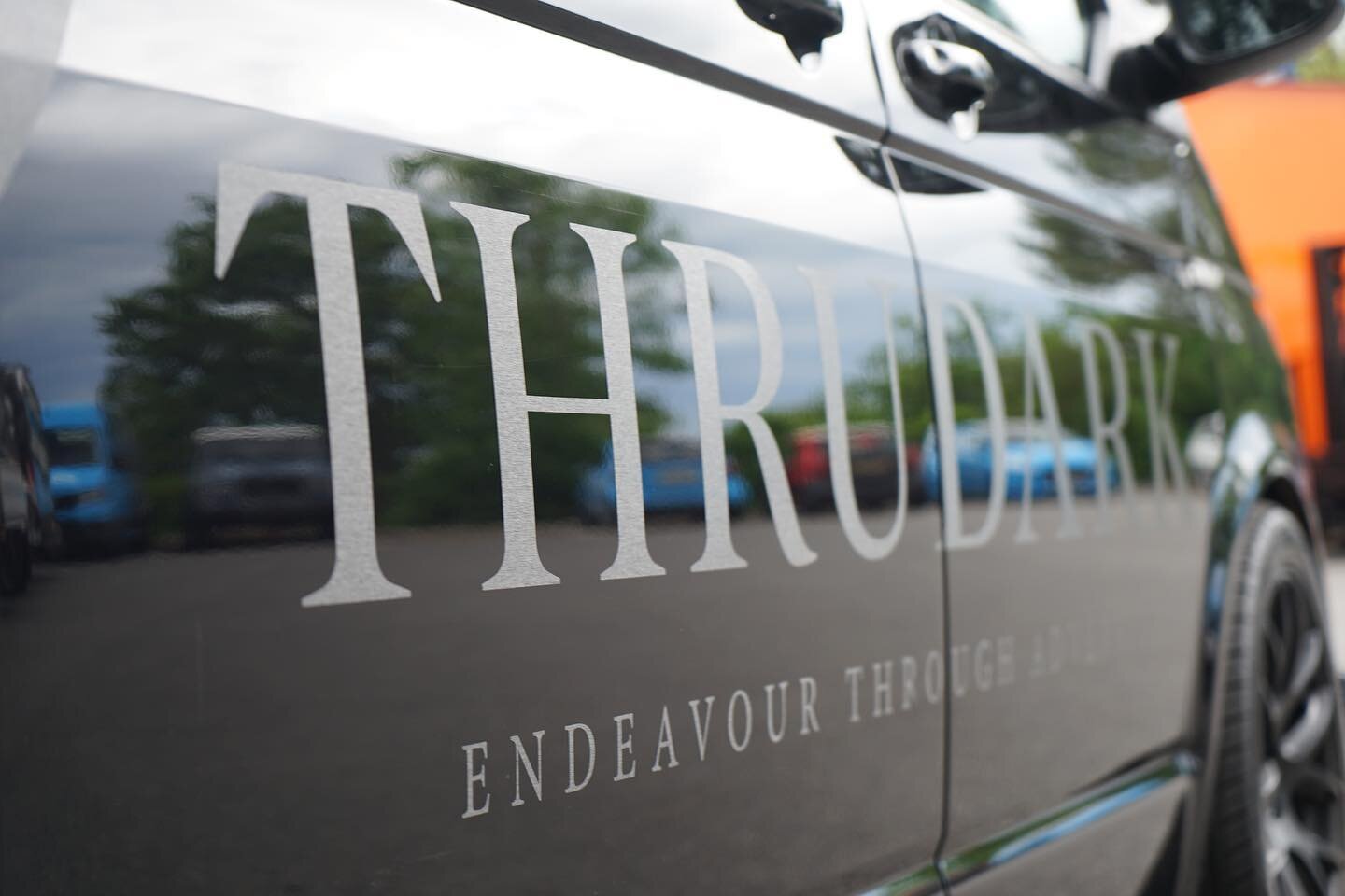 The @thrudark Batmobile got some subtle love last summer! 

This transporter was branded using brushed satin black branding to create a sophisticated stealthy look. It&rsquo;s all about the details with this one with even branding applied to the allo
