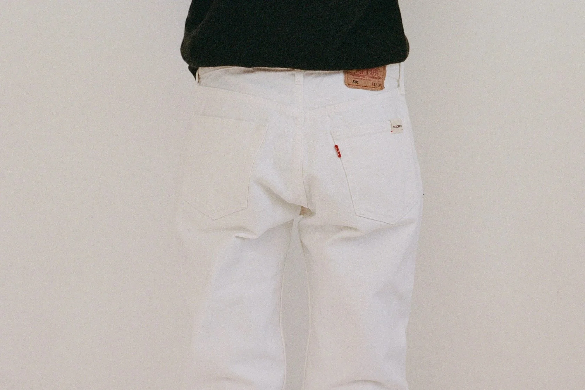 Vintage White Levi's 501 Jeans - White W33/L34