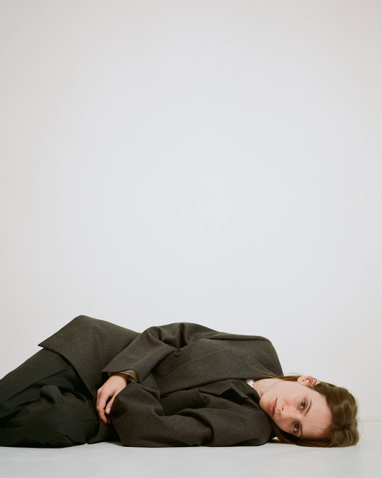 Tailored Virgin Wool Blazer One Size