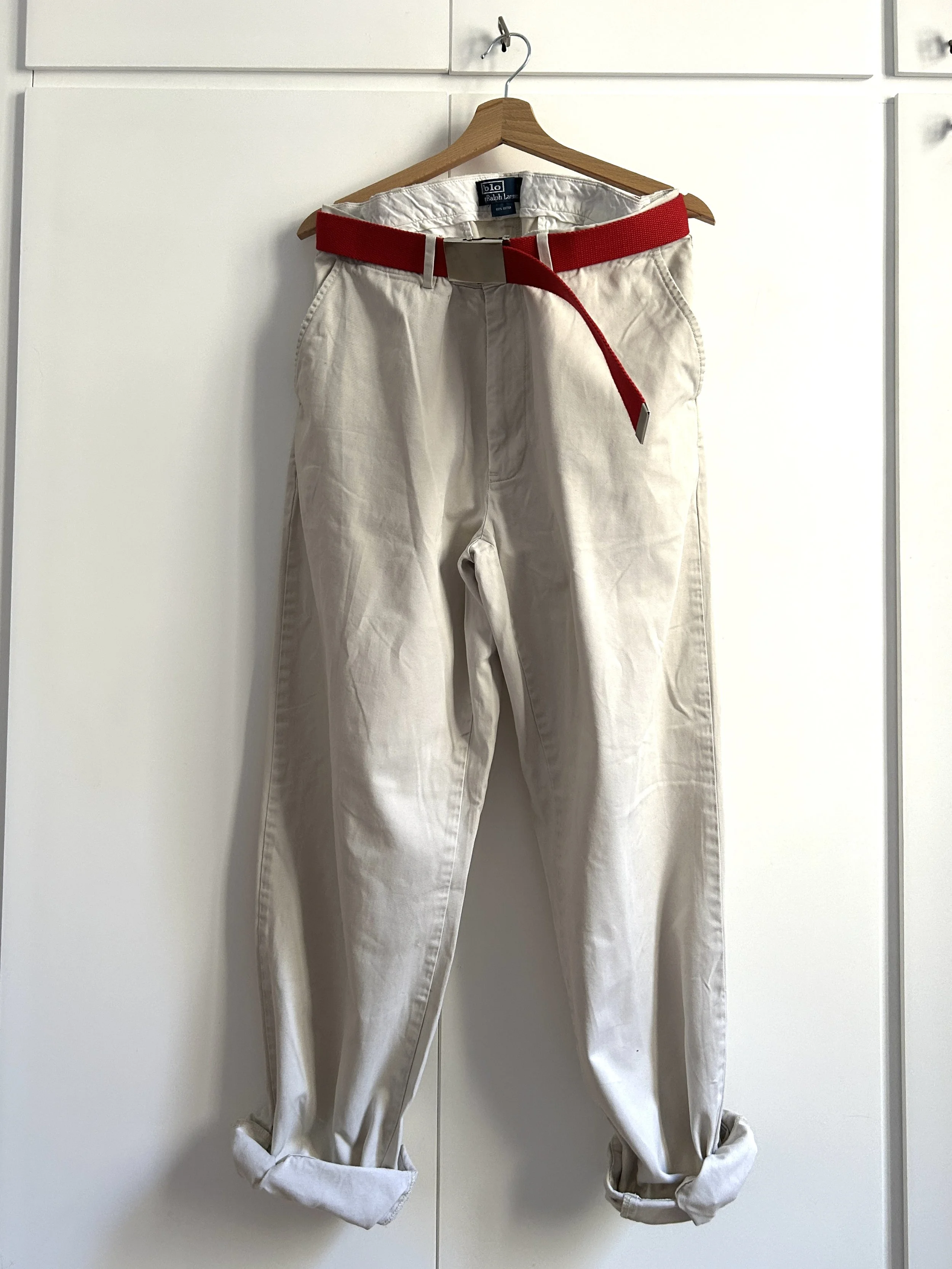 Vintage Polo RL Chino Pants in Cotton Size S/M
