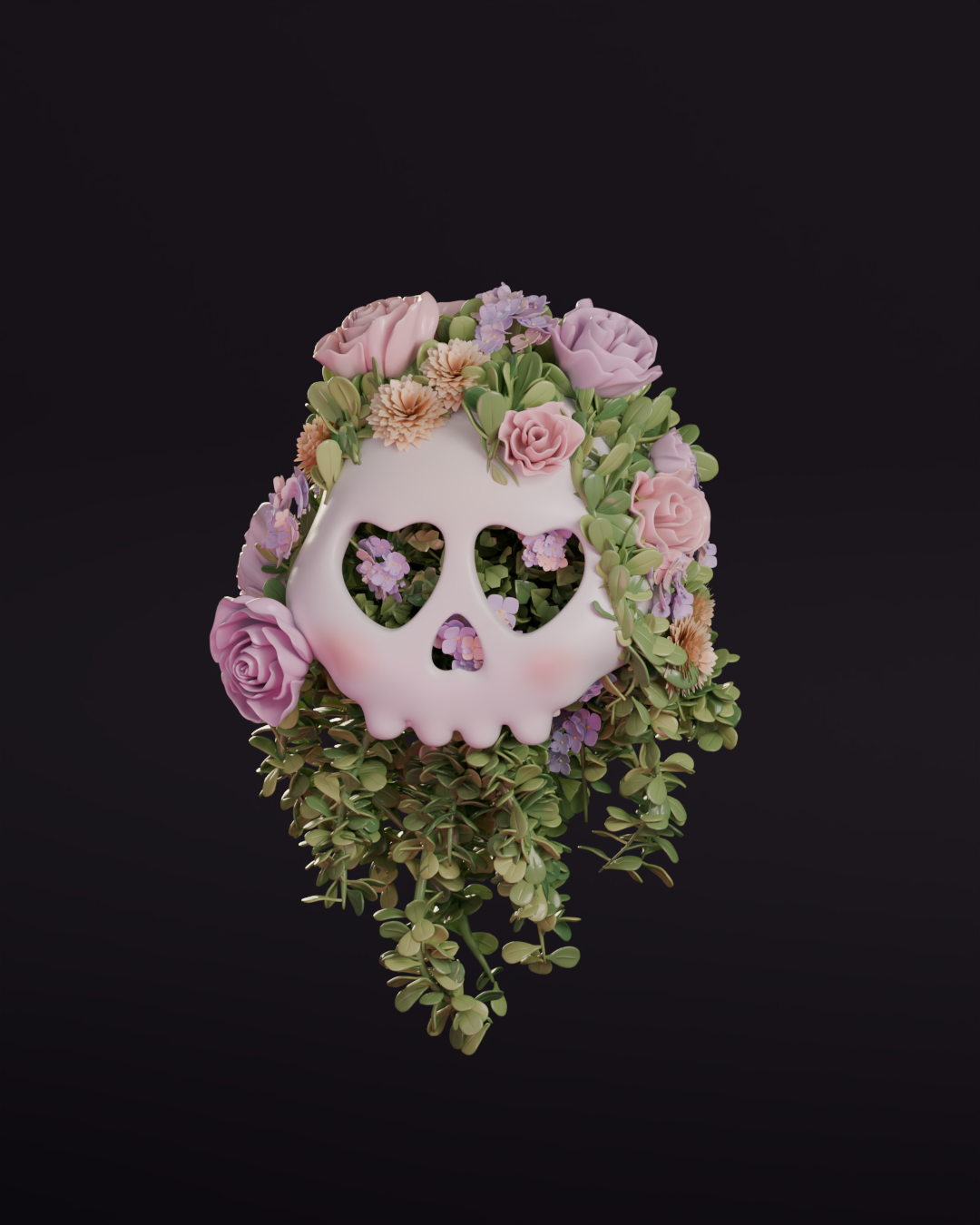 W19 - Cute Skull