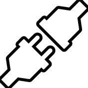 A black and white illustration of a winding staircase with arches.