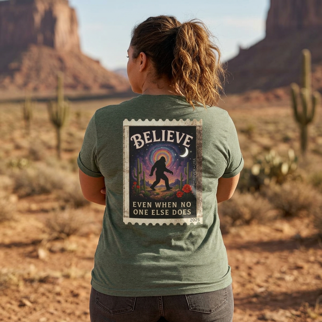 In Transit: Believe in Yourself Bigfoot Graphic Tee