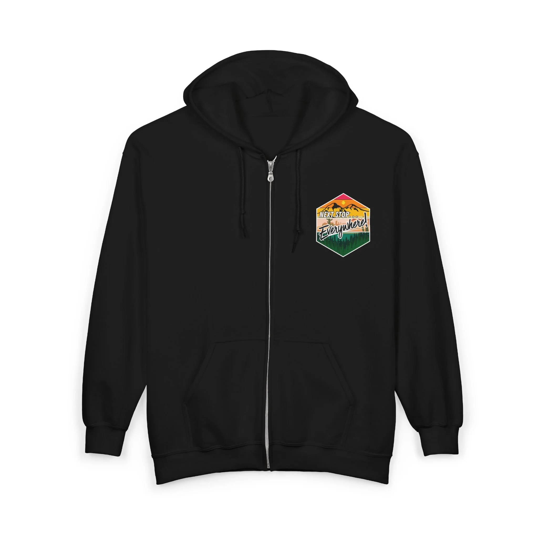 Explore Everywhere Unisex Heavy Blend™ Full Zip Hooded Sweatshirt