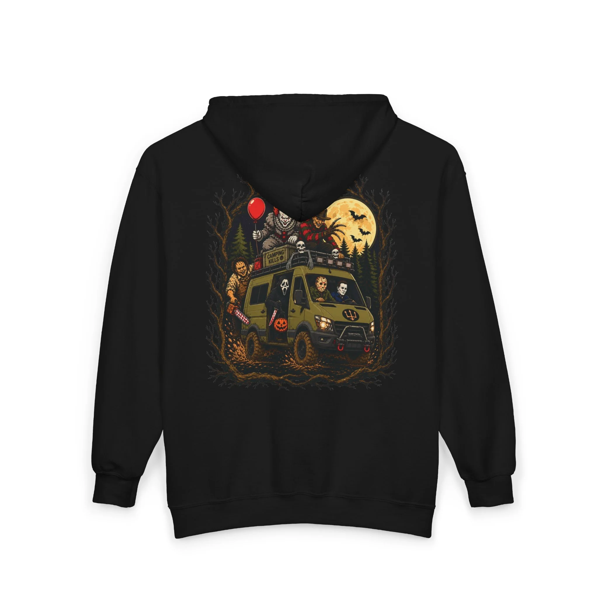 Van Villains Unisex Hoodie - Full Zip