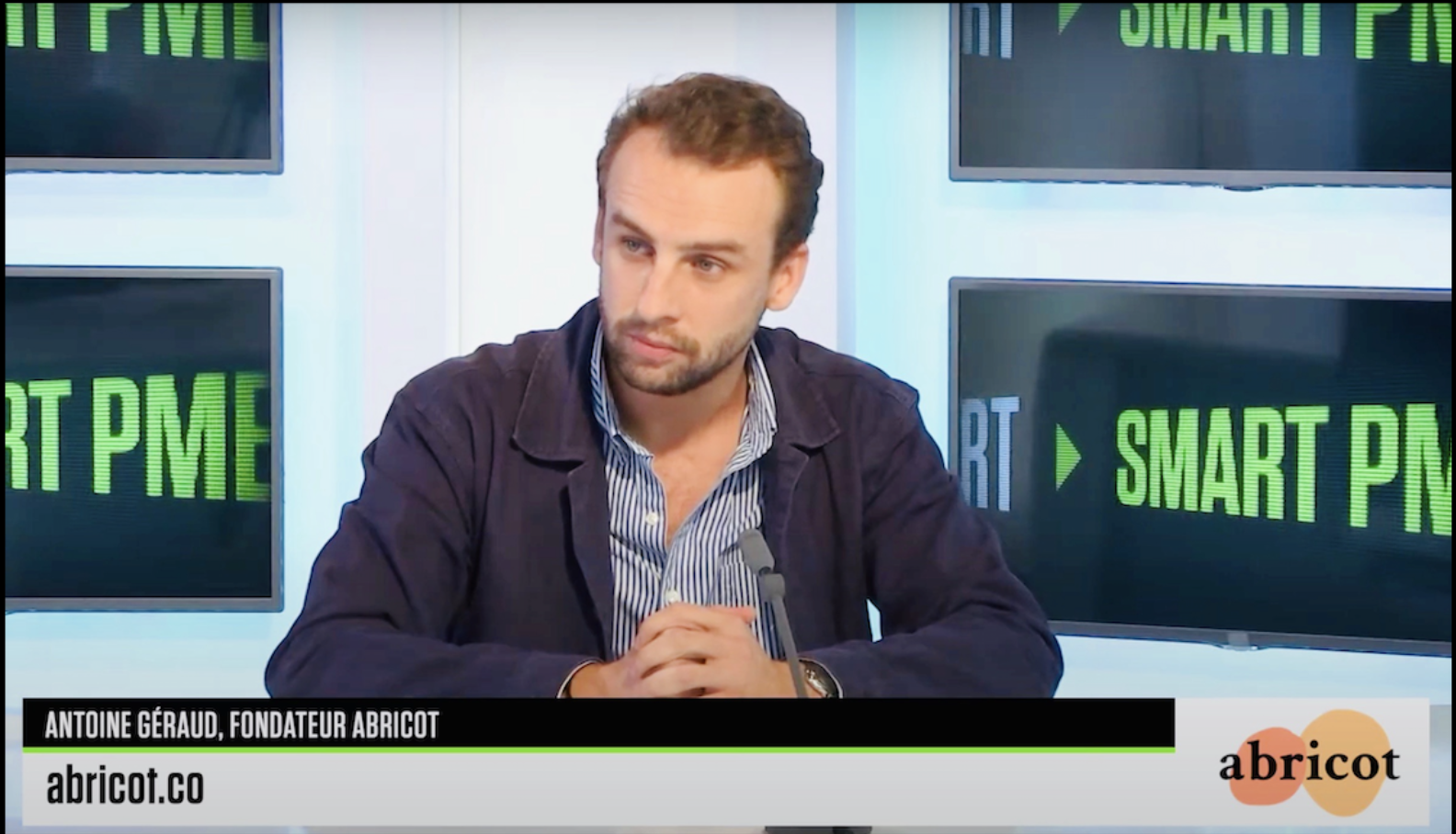 Antoine Geraud plateau TV