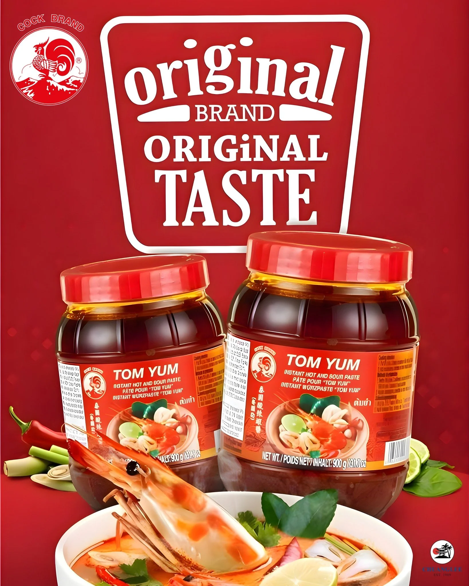 🌶️Authentic Thai flavour starts with COCK Brand!🐓

From curry pastes to sauces and essential cooking ingredients, COCK Brand helps chefs deliver authentic Thai taste with confidence. Trusted by professional kitchens and retailers across the UK and 