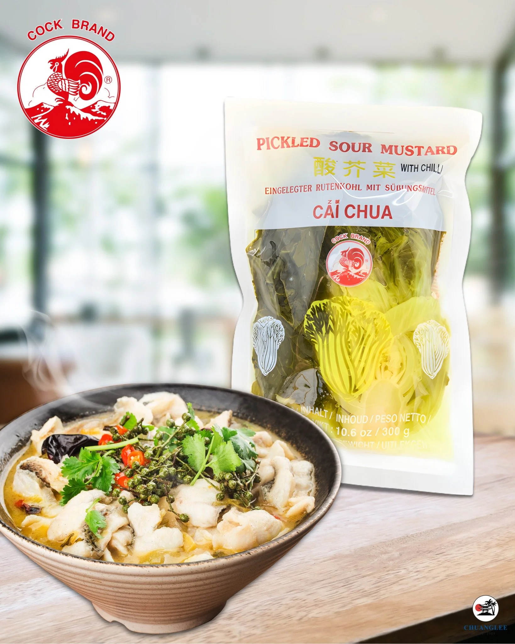 🌶️🐓One brand, endless possibilities!

From hot &amp; sour soups to stir-fries, or even noodle bowls, COCK Pickled Sour Mustard delivers bold, tangy, authentic Asian flavour every time.

✨Explore more about Cock brand at Chuanglee

📍 Visit us at IF