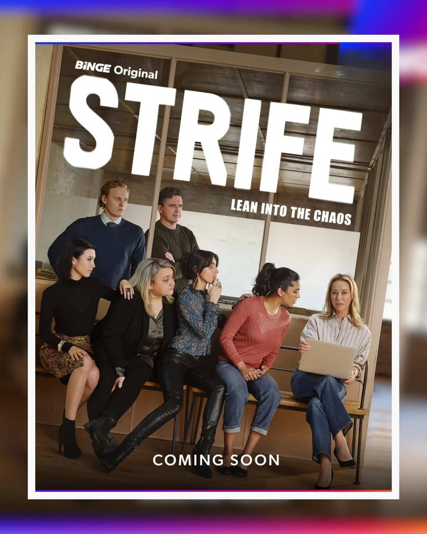 Working with Asher Keddie (@asherkeddieofficial) is a masterclass in collaboration. An honour to jump onto Season 2 of this popular show. Another awesome shoot with Neil Sharma (@almostart) and thank you to Noodle Simone (@noodlesimone) for your wond