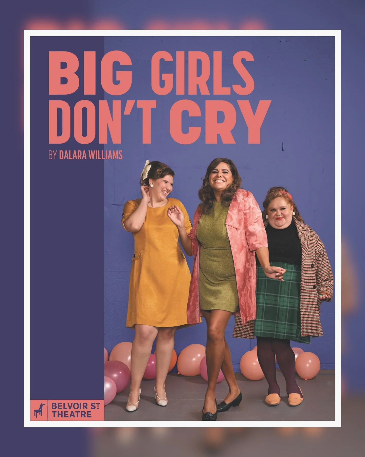 BIG GIRLS DON&rsquo;T CRY
By Dalara Williams
Directed by Ian Michael

Some shows wedge their way into your heart and never leave. This was one of them. Thank you Ian Michael (@ianmichaelianmichael) and cast Dalara Williams (@dalarawilliams), Megan Wi