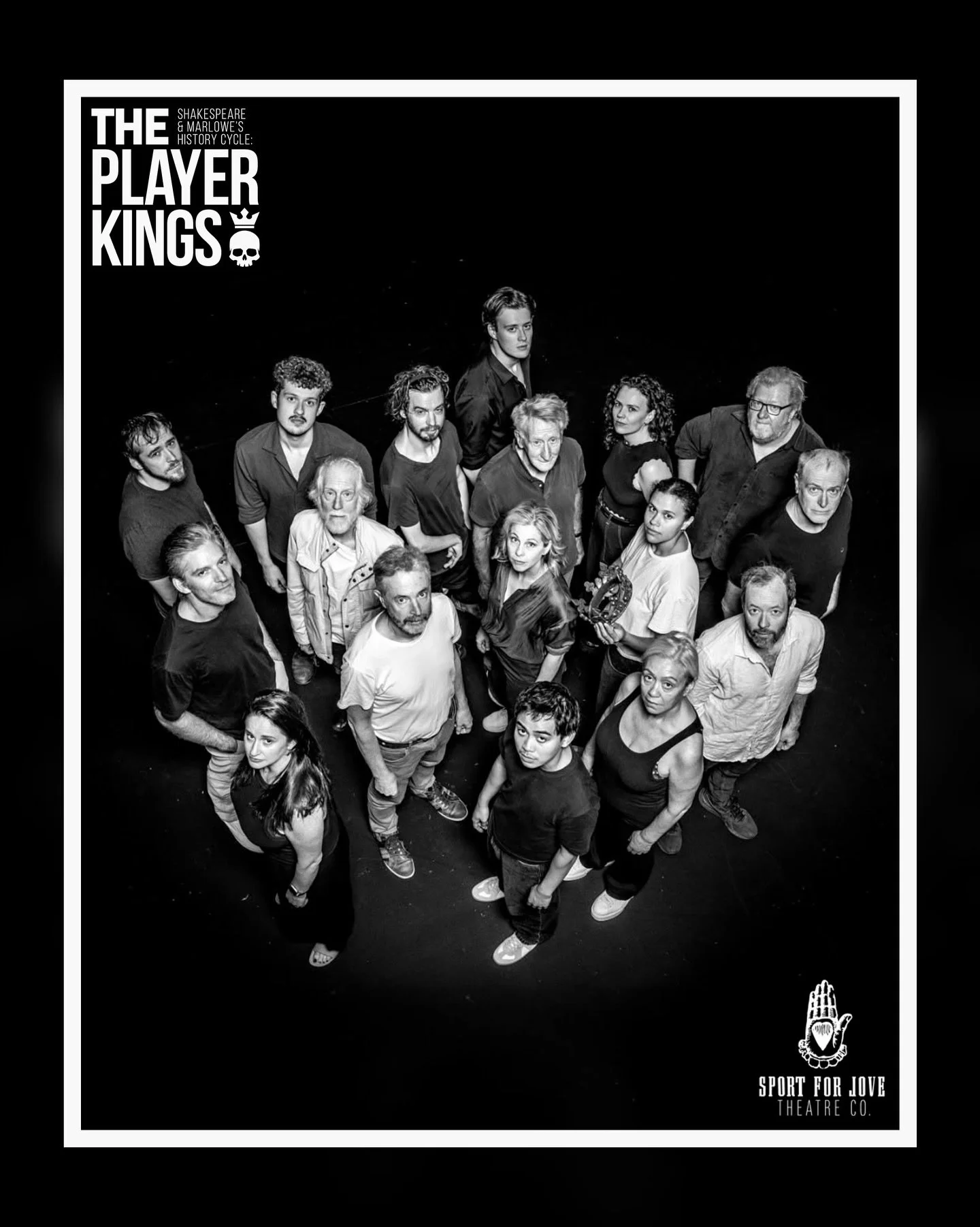 These actors are machines!! An honour to share space with many of them as they created this juggernaut! 💙

Sport for Jove&rsquo;s most ambitious production yet, The Player Kings. Artistic Director Damien Ryan presented a brand-new adaptation of Shak