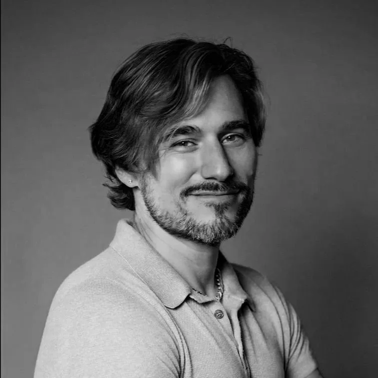 Black and white portrait of S. Asher Gelman.