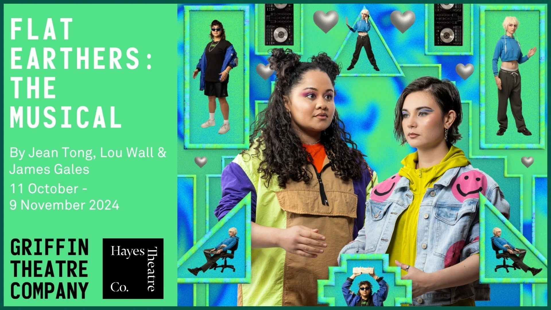 Flat Earthers - Griffin Theatre Co. and Hayes Theatre Co. (2024)