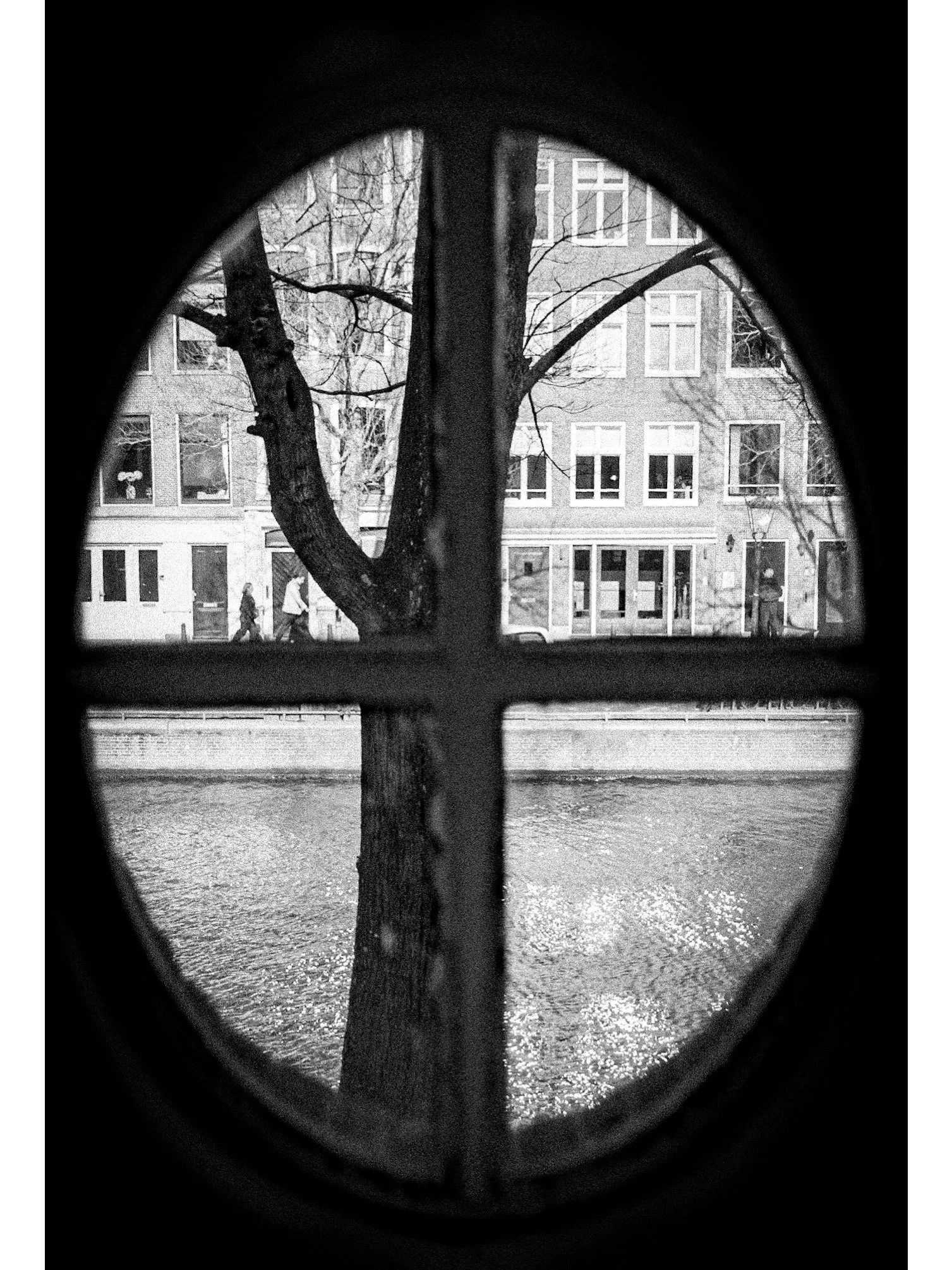 Through the porthole