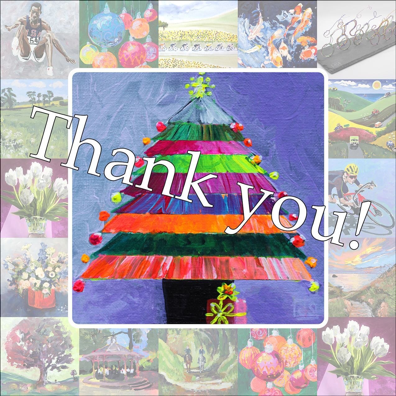 To the visitors who came to my Open House/Studio Sale on Saturday, a heartfelt thanks! Wishing you and all my Insta-buddies a Happy Christmas and prosperous New Year. 
#horshamartist 
#sussexartist 
#artin2024