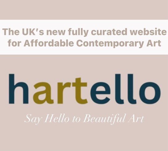 A bit like waiting for a bus for ages, then two come along together! 🚌🚌 &hellip; After the launch of my new website, I&rsquo;m now very pleased to also be represented online by @hartello_art, the UK&rsquo;s new fully curated website for affordable 