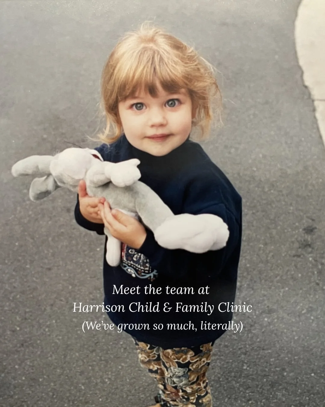 Meet the team at Harrison Child &amp; Family Clinic 💙

&hellip;proof we were all cute once!