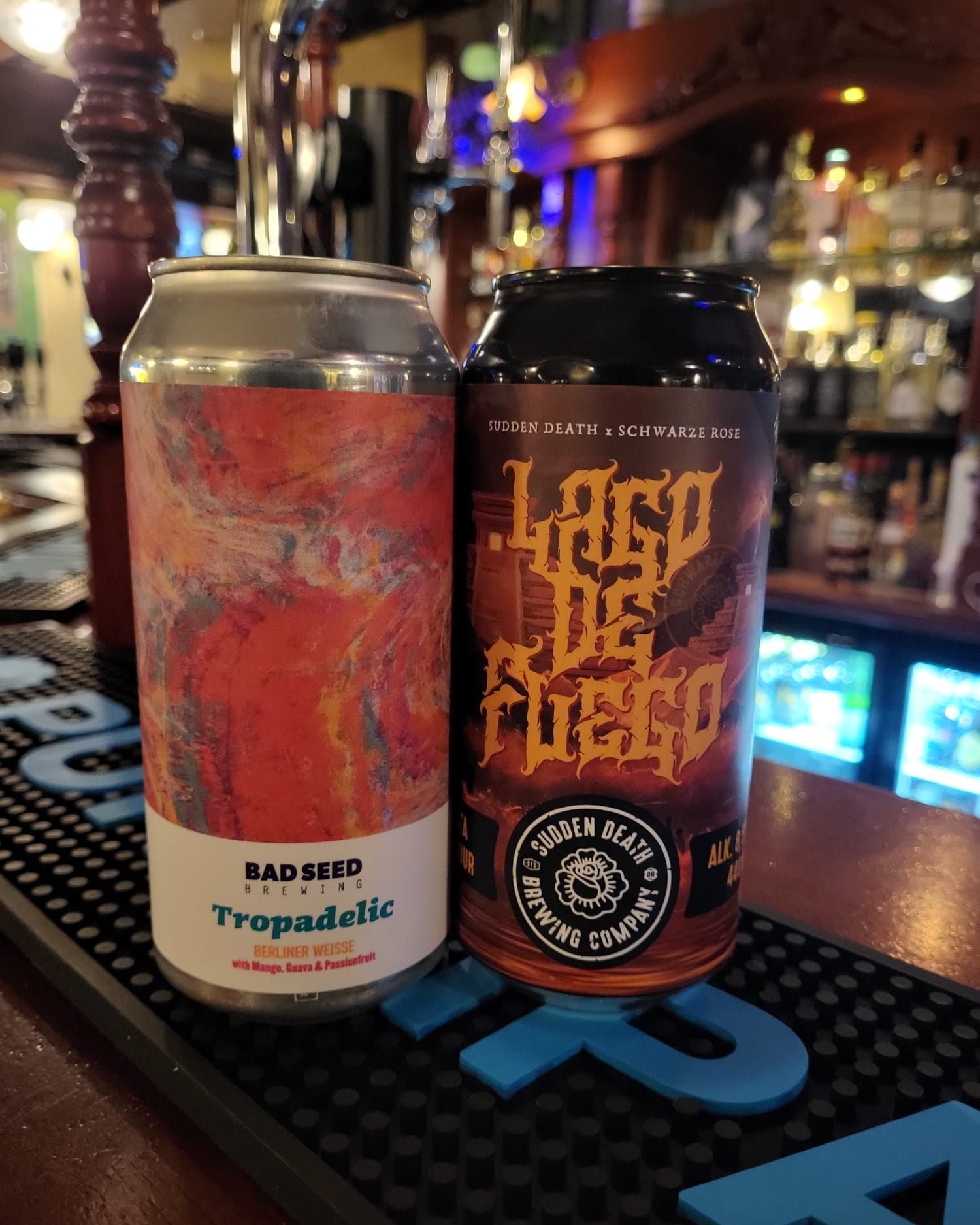 Sips of the Week: Explore the newest drink sensations!🍹🍻

Each week, we handpick a fresh selection of enticing beverages for you to enjoy.

@badseedbrewing Tropadelic is a fresh, fruity and deliciously tropical Berliner Weisse made with Mango, Guav
