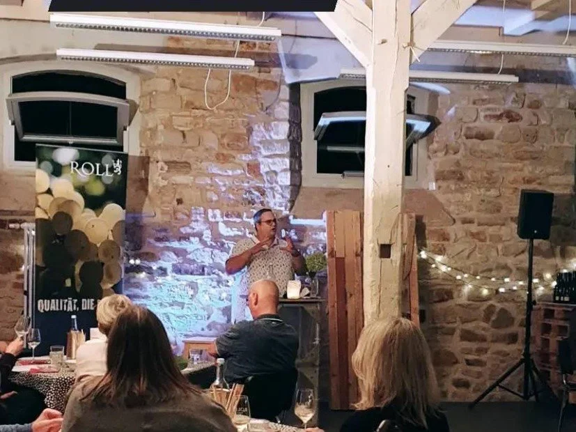 Weinprobe mit Winzer Christian Roll