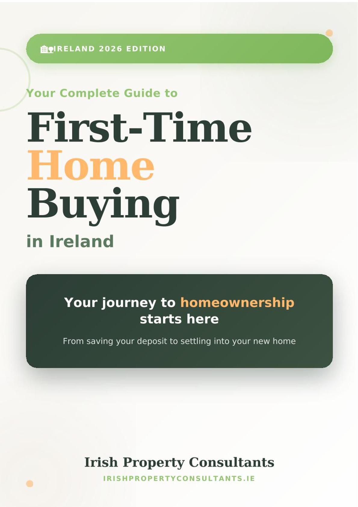 First-Time Home Buying in Ireland 2026
