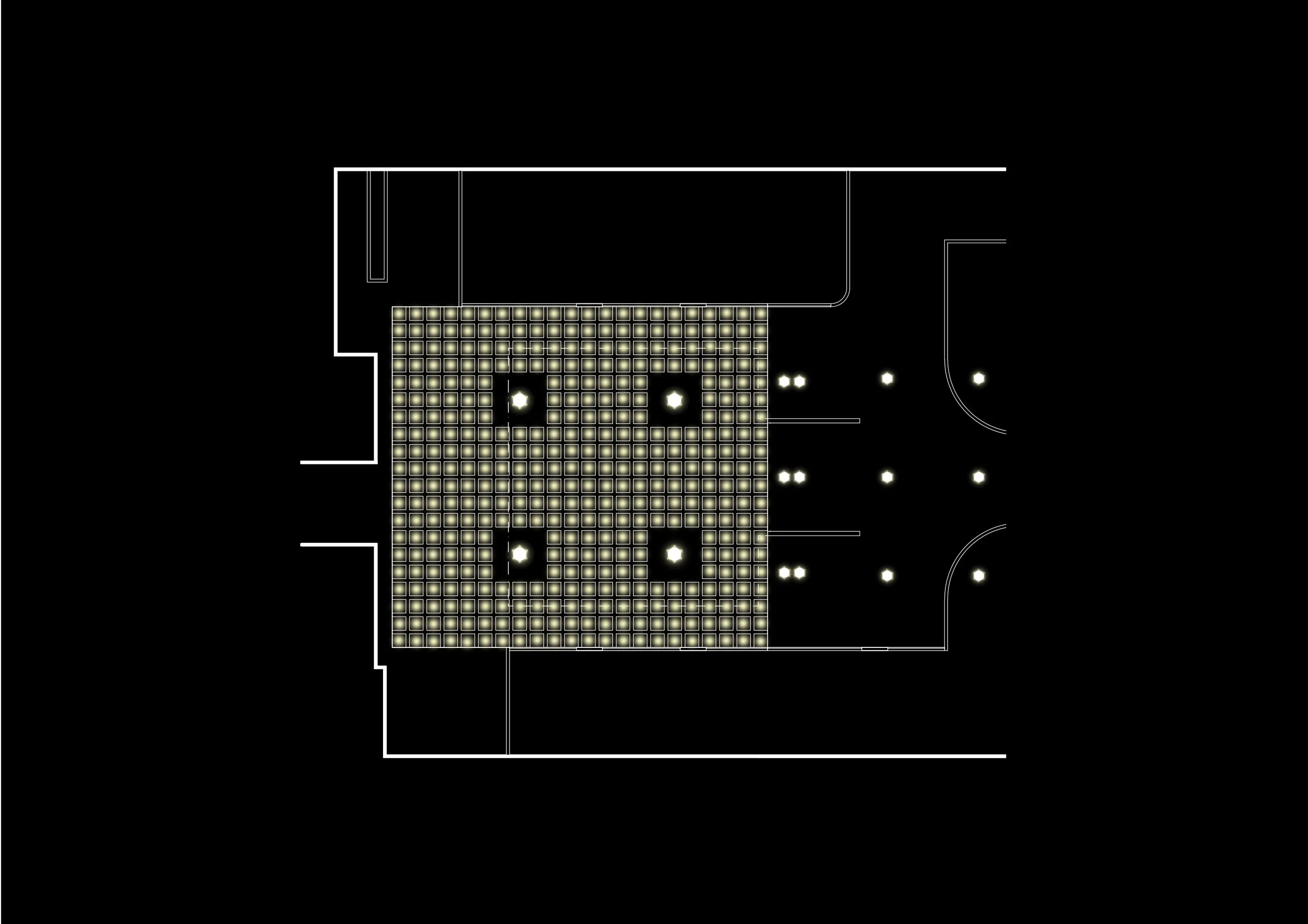 Lighting design plan.