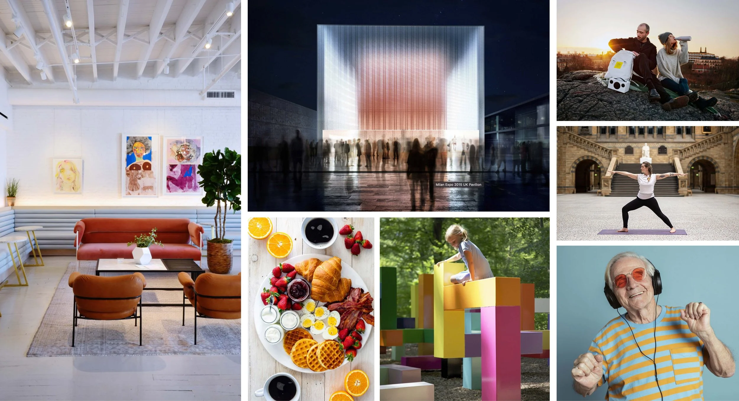 Concept moodboard.