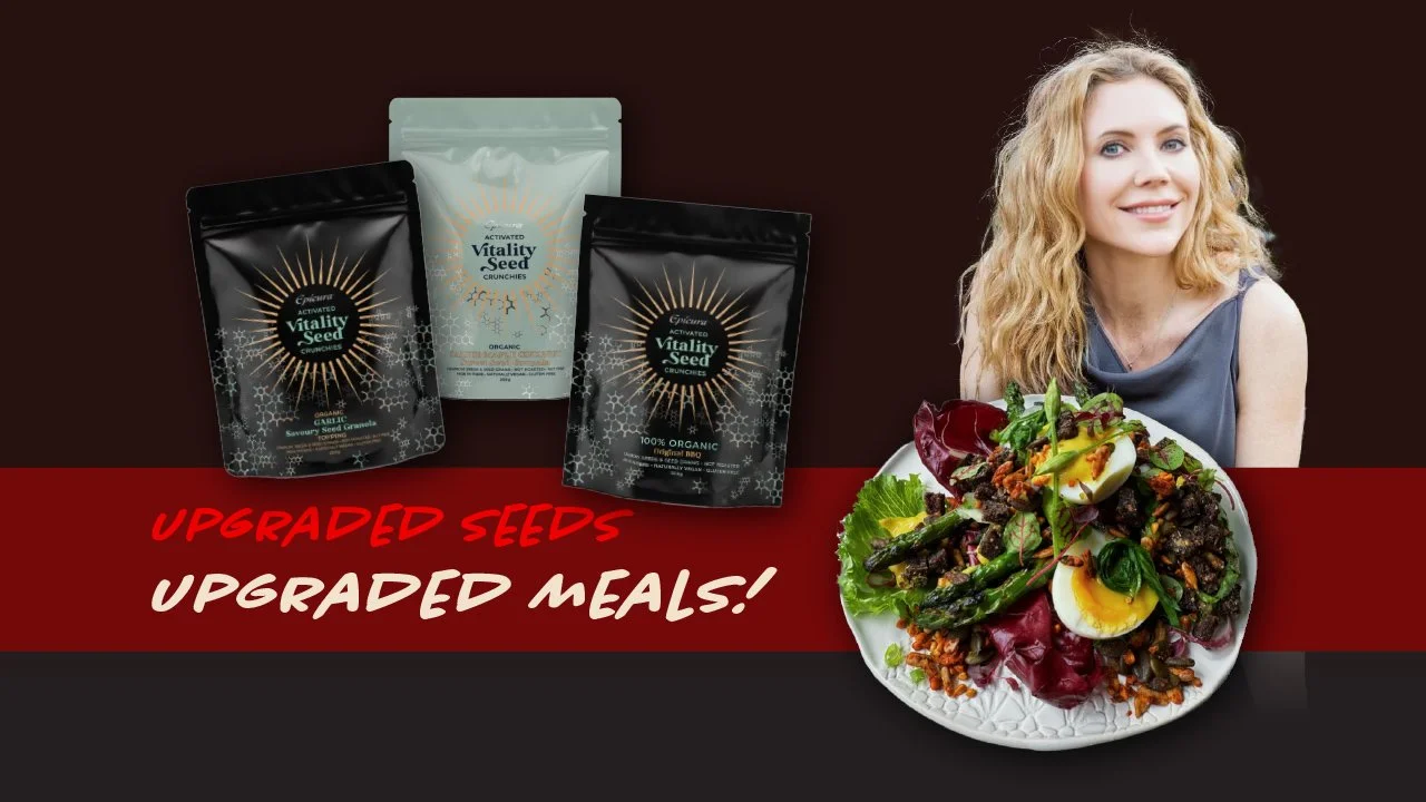 VitalitySeed Crunchies: The organic activated seed granola that makes any meal better