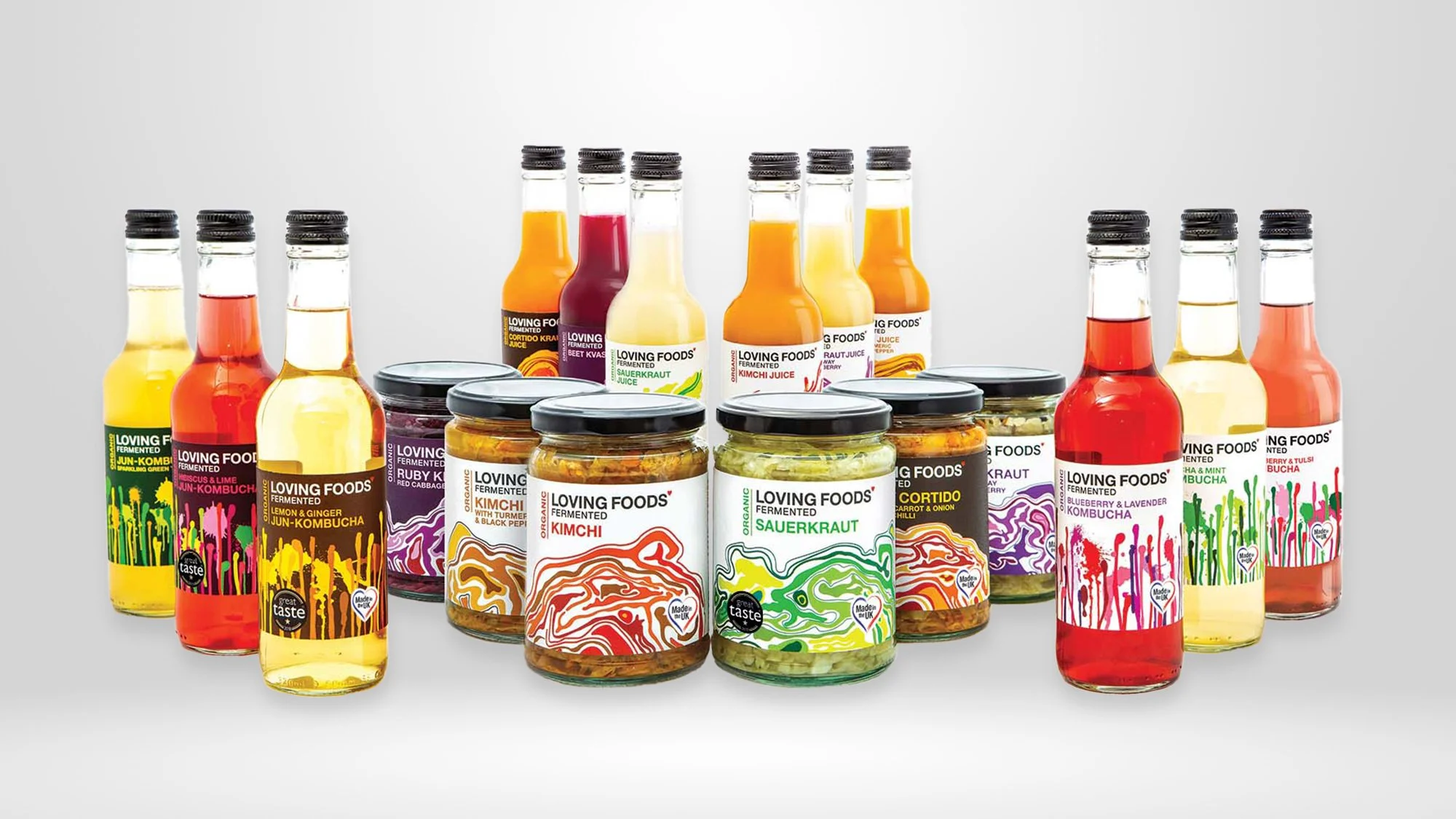 Loving Foods current full product range