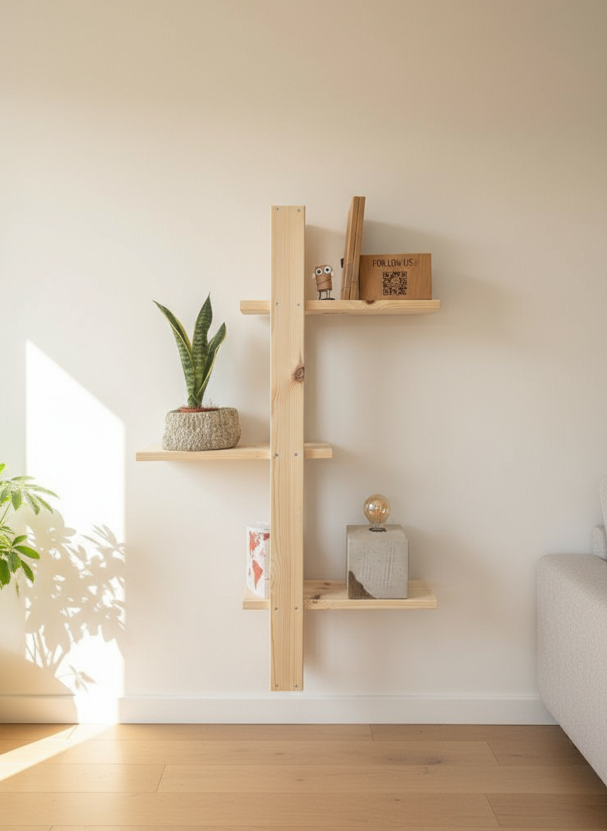 Shelf with 3 levels