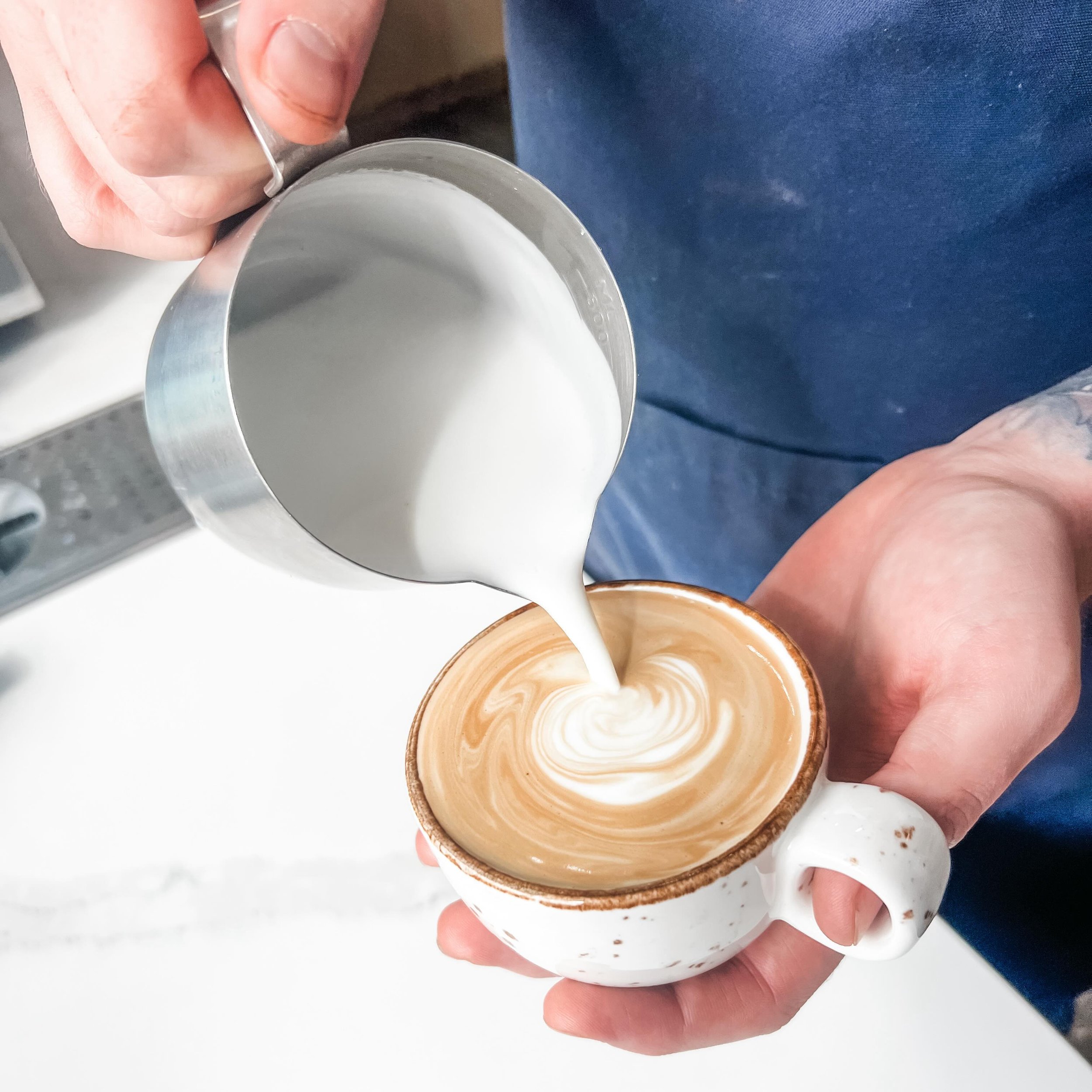 Coffee&rsquo;s up! Serving @industrybeans Fitzroy Street Blend 7 Days a week. ☕️