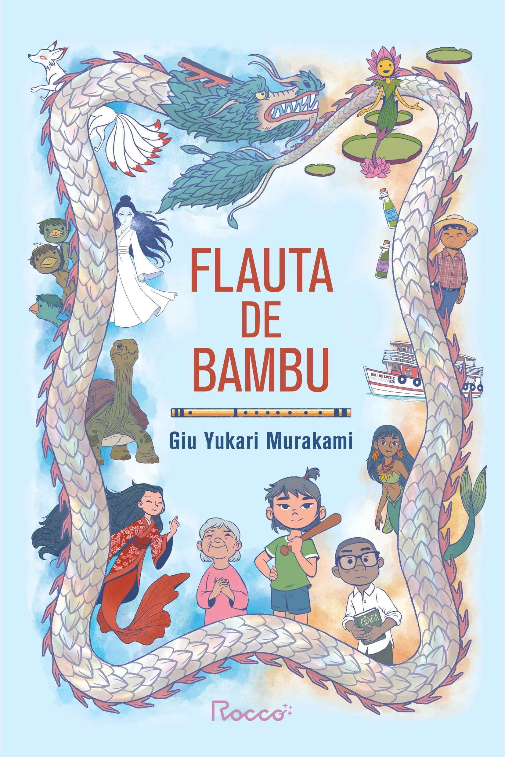 Cotejo de e-book - Flauta de bambu, Giu Yukari Murakami (Rocco, 2026)