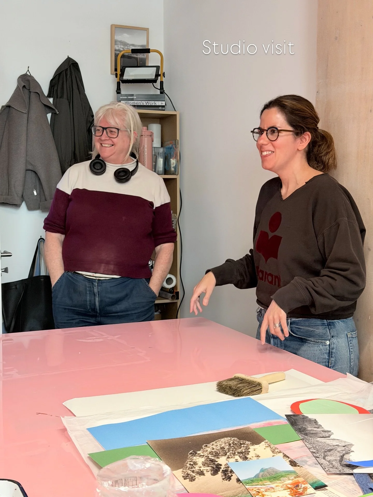 Our studio visit this week was with Brazilian artist Alice Quaresma. 

For over 15 years, Alice&rsquo;s practice has explored the idea of home, not as an address, but as memory, time and lived experience. 

Working with photography, collage and hand-